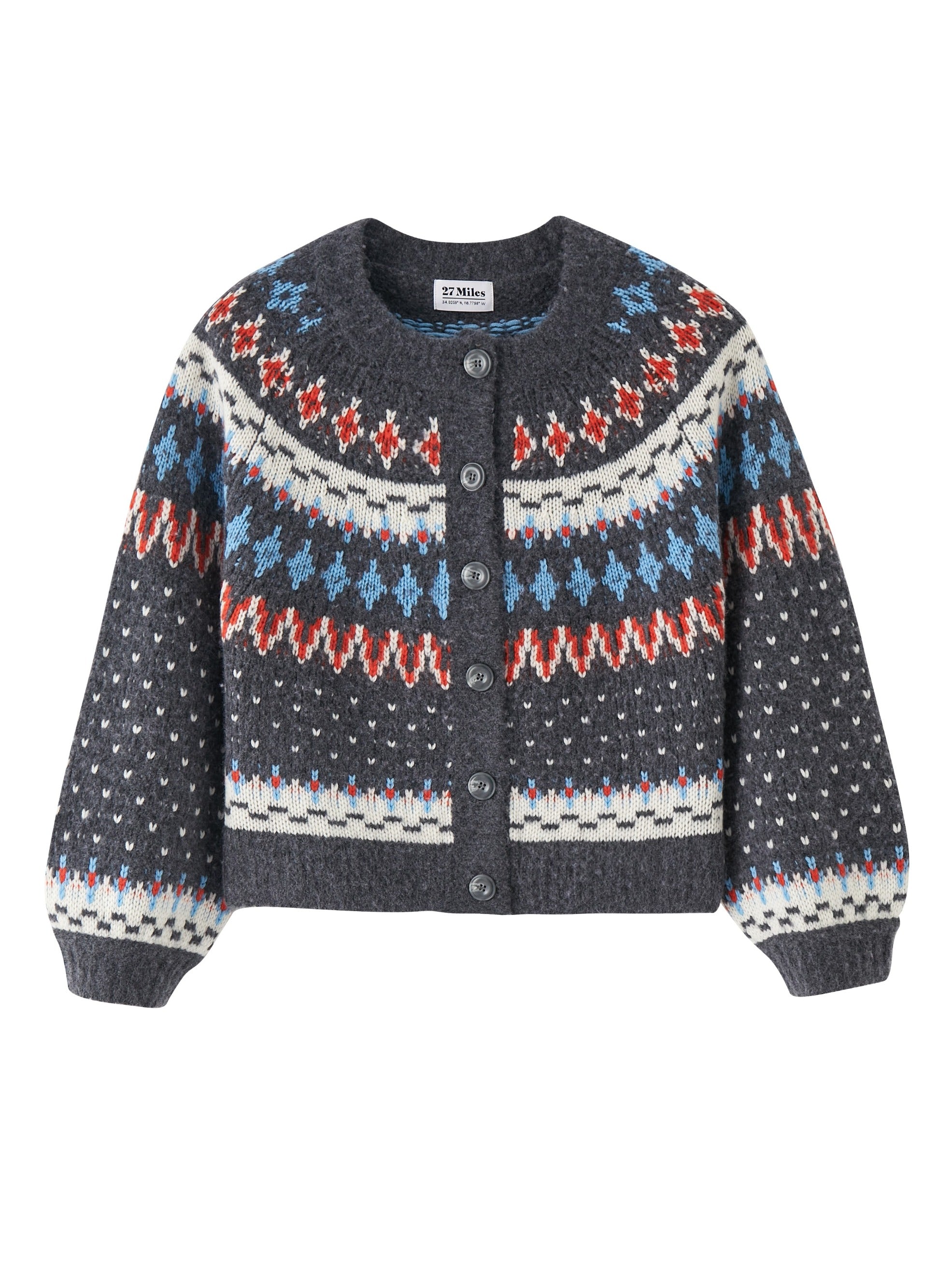 Calista Fair Isle Cardigan