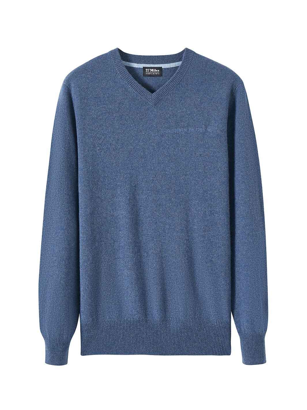 Nicholas Men's Cashmere V Neck