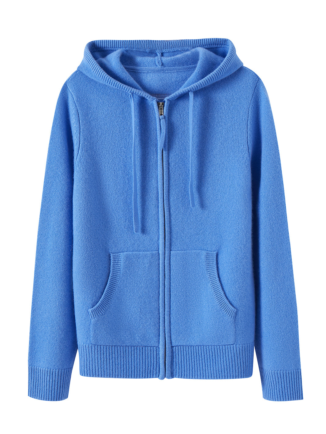 Elora Cashmere Pullover with Zip Hoodie