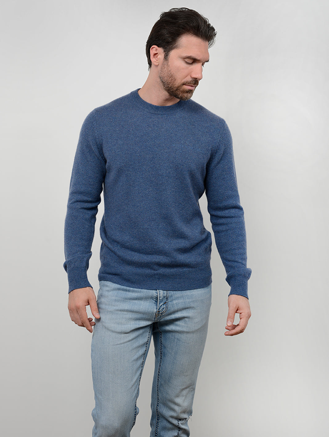 County Men's Cashmere Crewneck