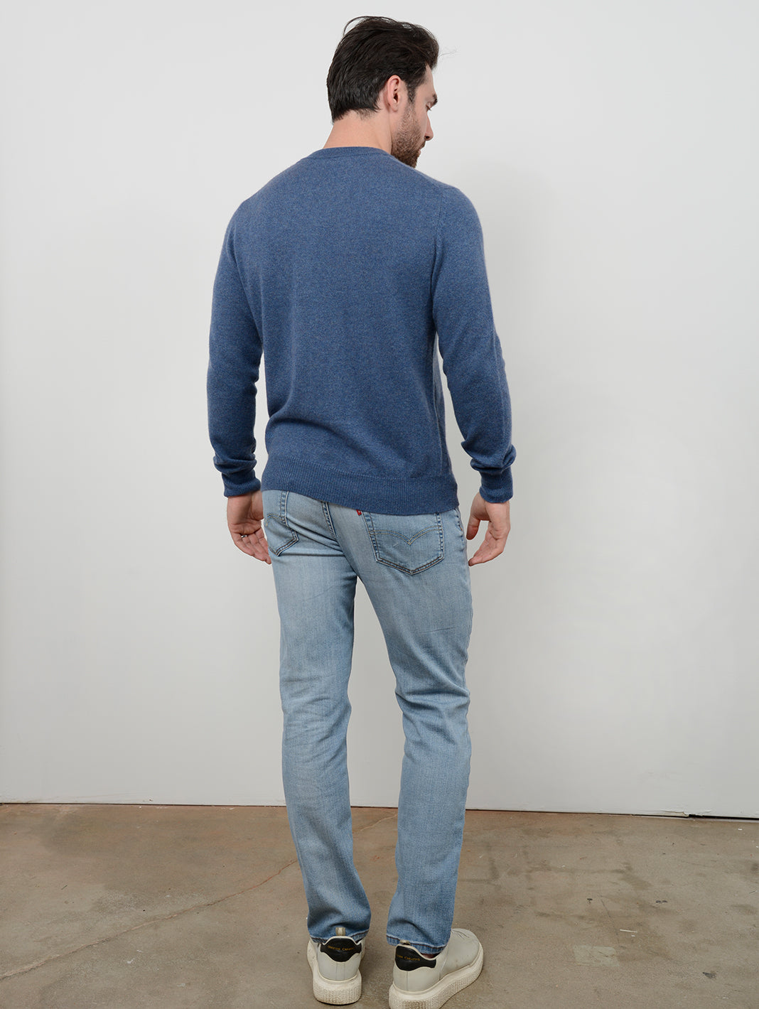 County Men's Cashmere Crewneck