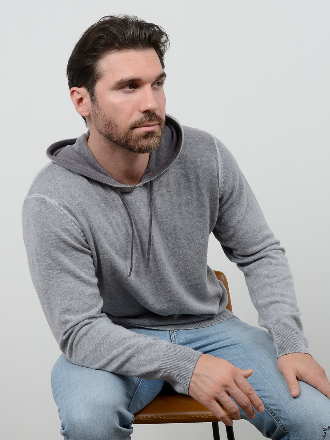 Strand Cashmere Pullover Hoodie