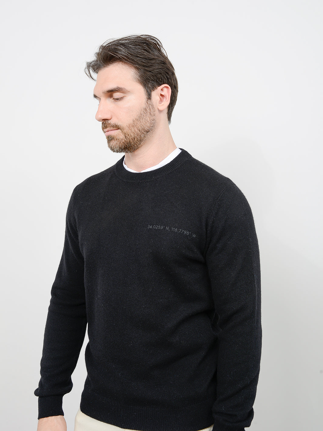 County Men's Cashmere Crewneck