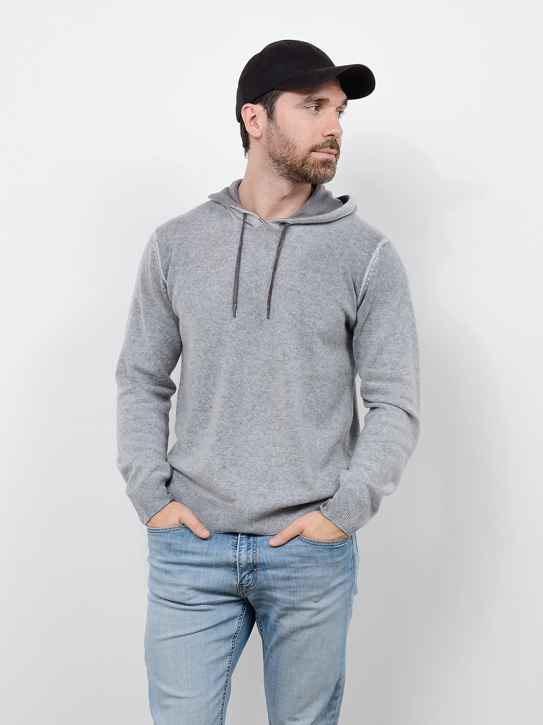 Strand Cashmere Pullover Hoodie