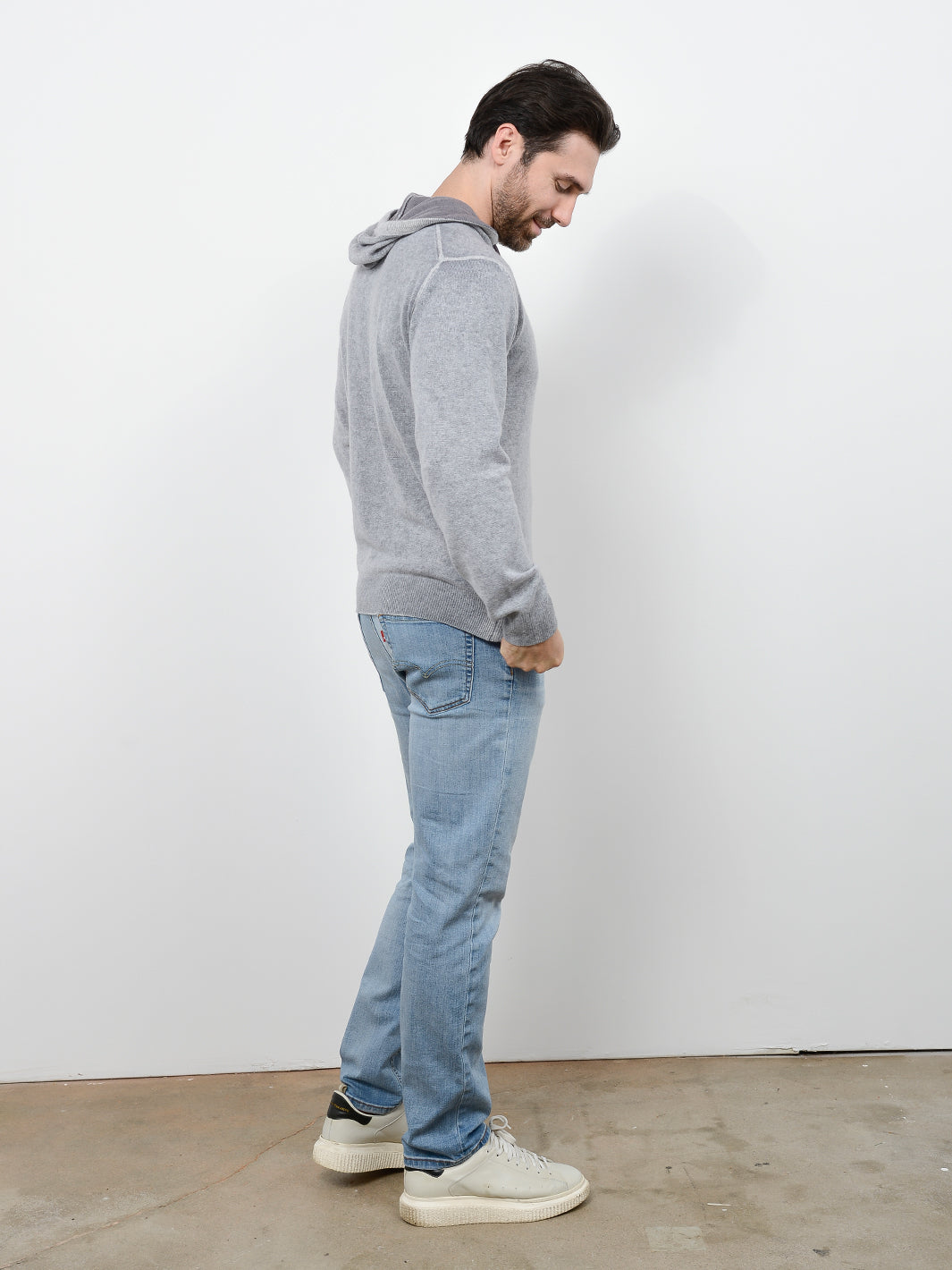Strand Cashmere Pullover Hoodie