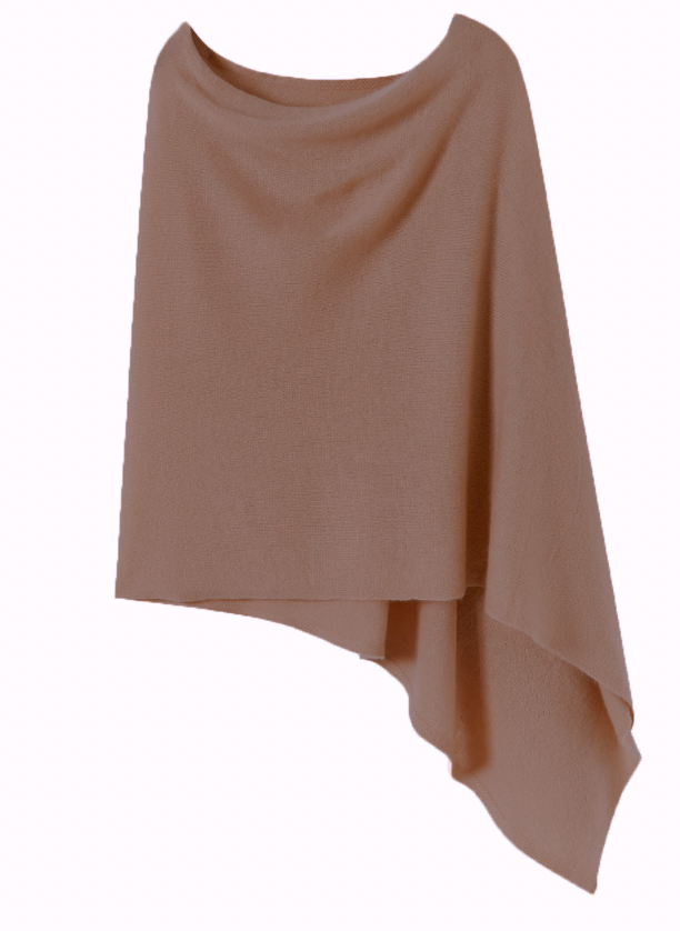 Cashmere Travel Poncho Wrap