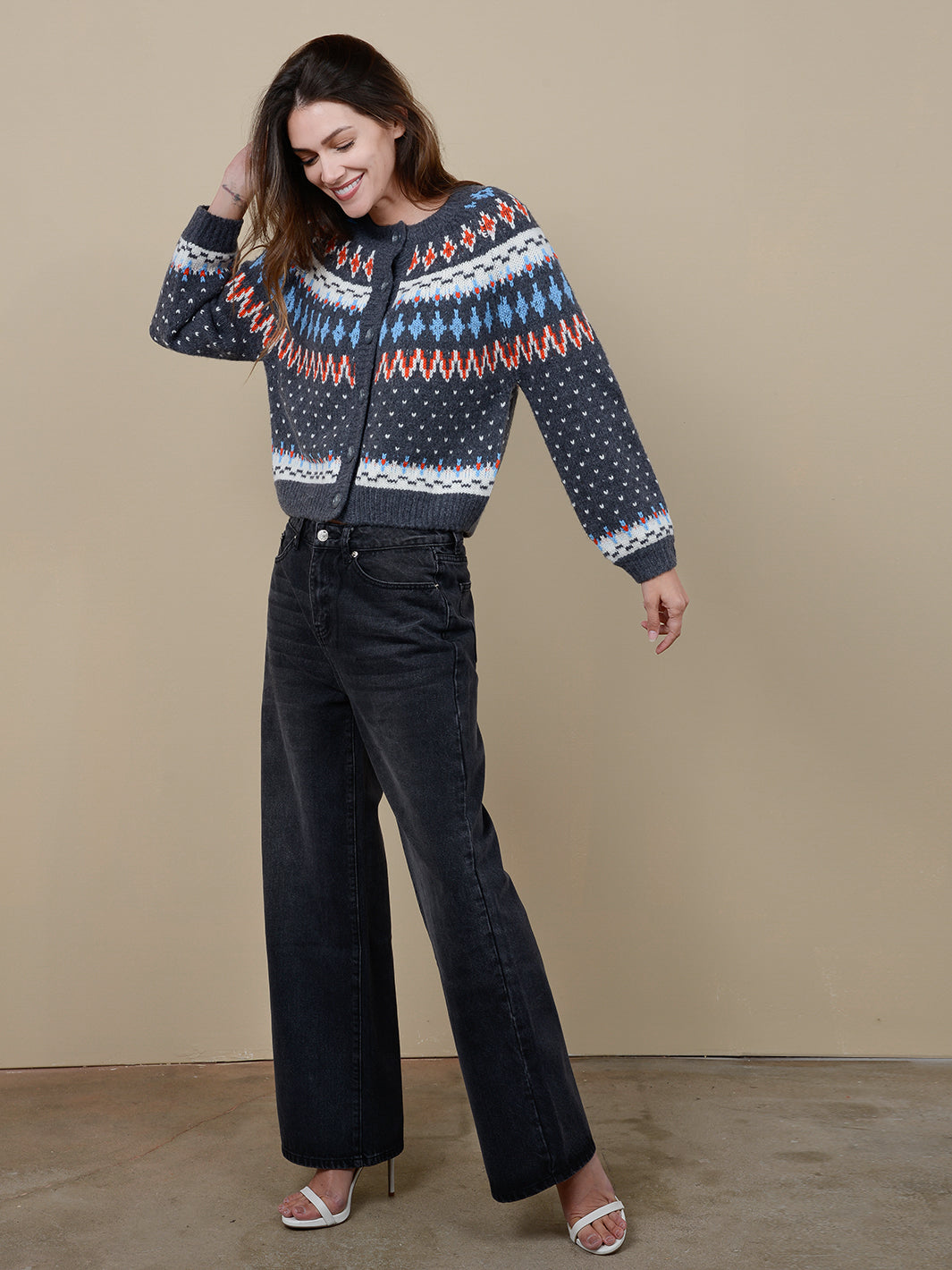Calista Fair Isle Cardigan