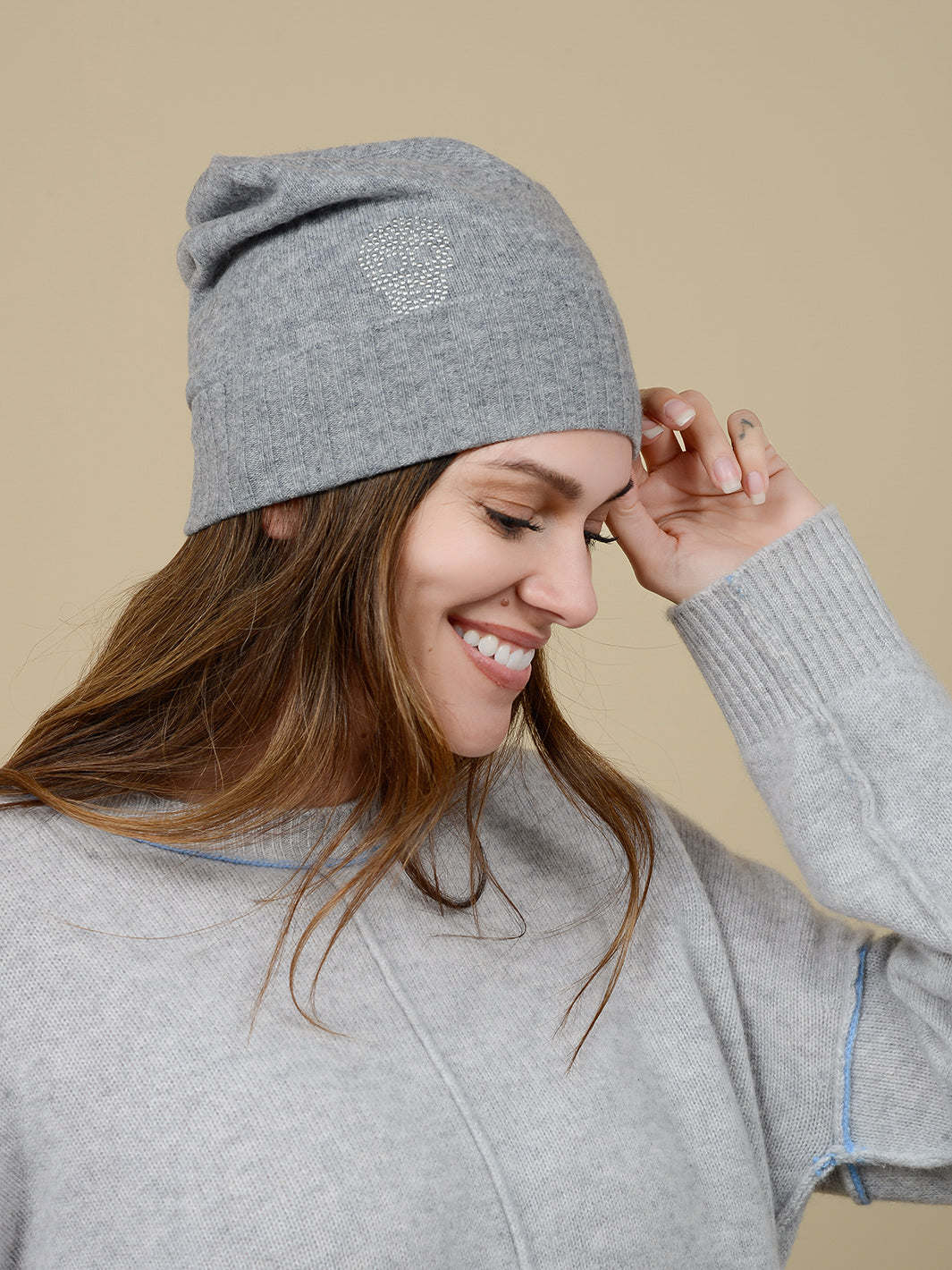 Skull Beanie - Edgy Winter Fashion | 27 Miles Malibu display picture 3