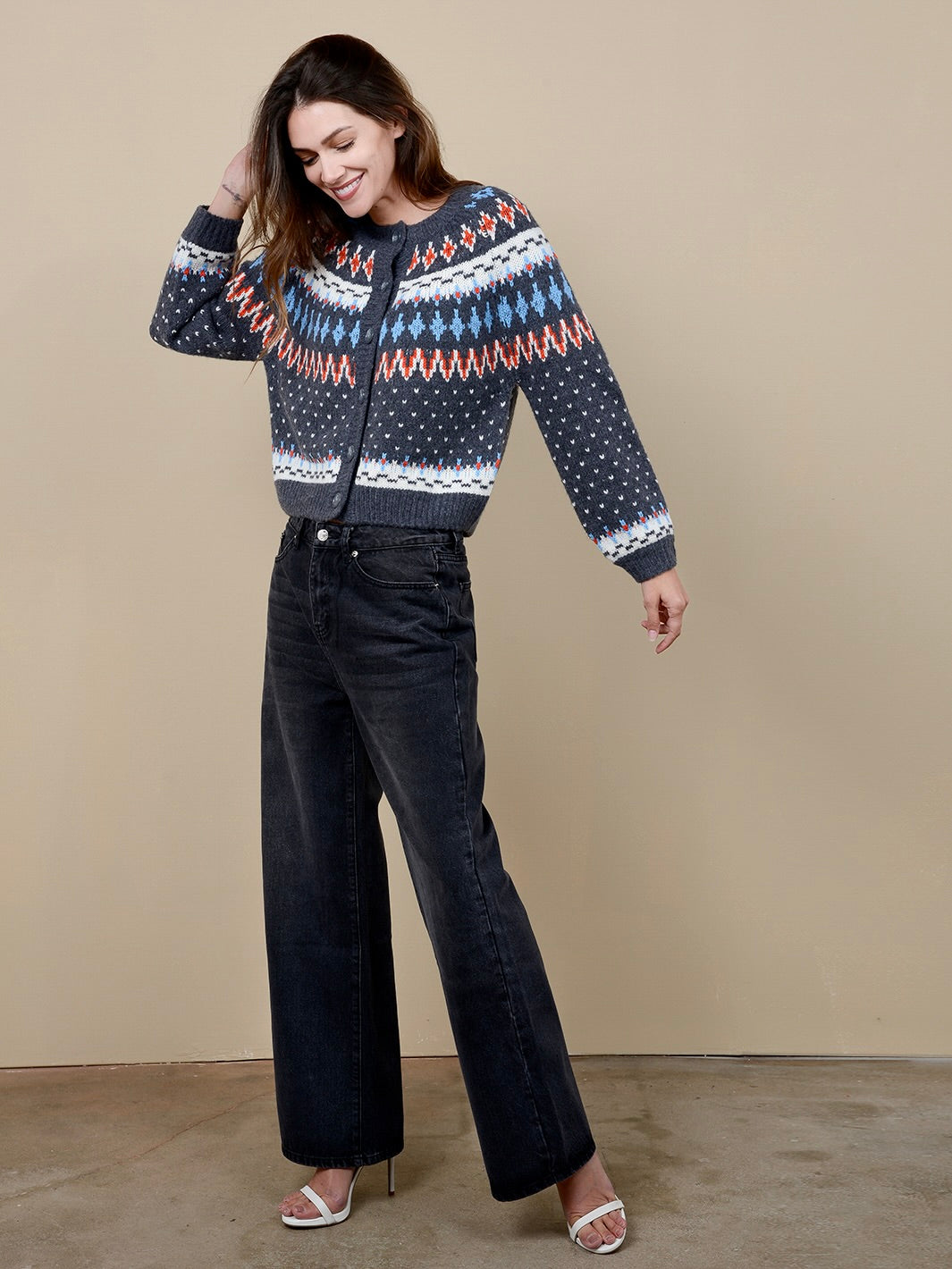 Calista Fair Isle Cardigan