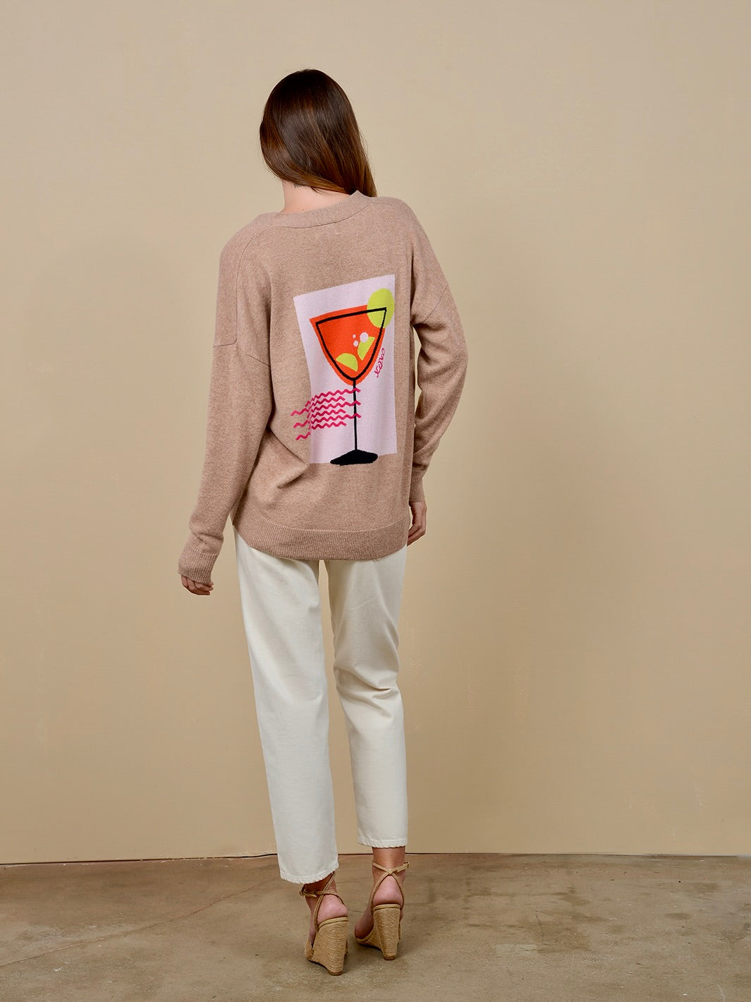 Maryana Aperitivo Cashmere Cardigan