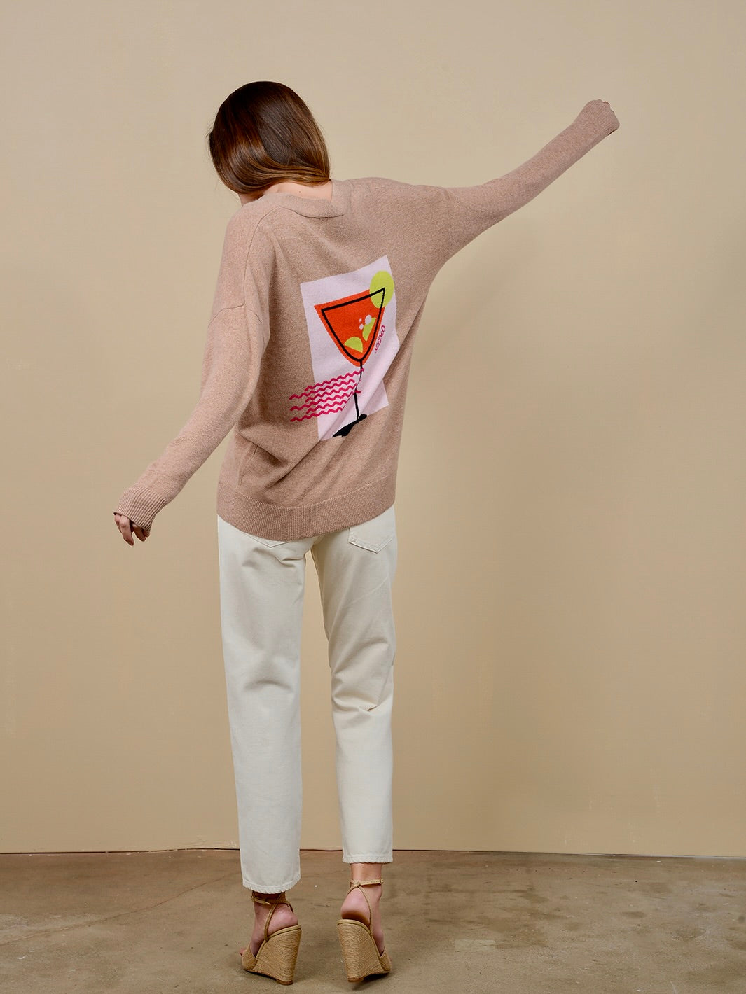 Maryana Aperitivo Cashmere Cardigan
