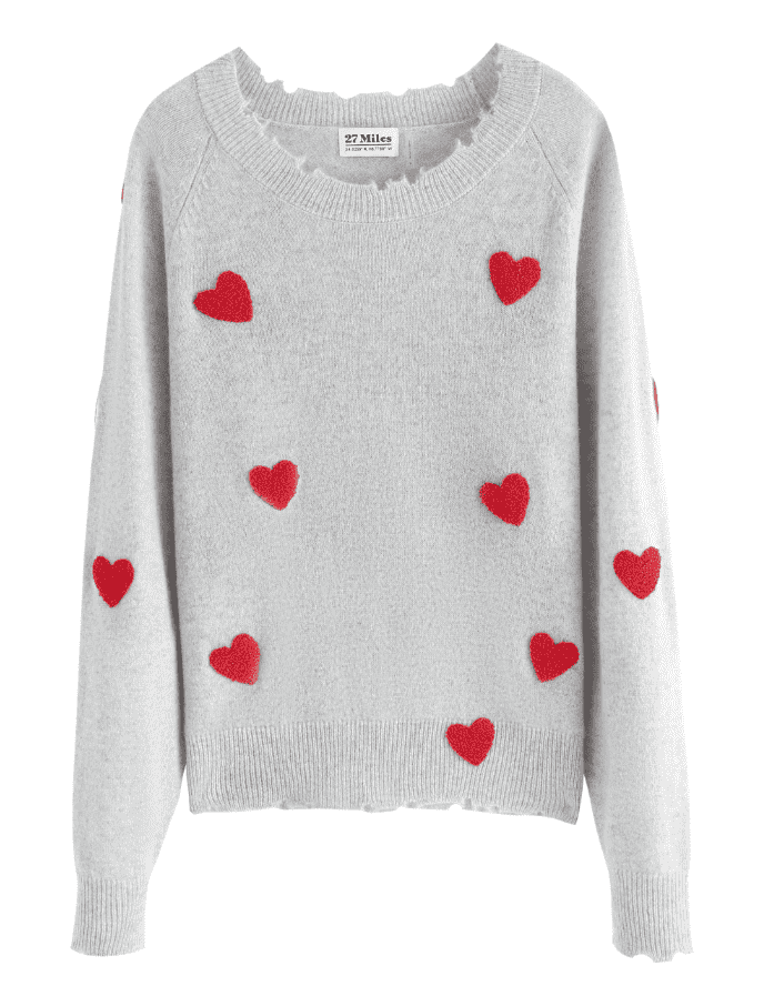 Carmen Cashmere Crew Neck Sweater for Women | Relaxed Fit