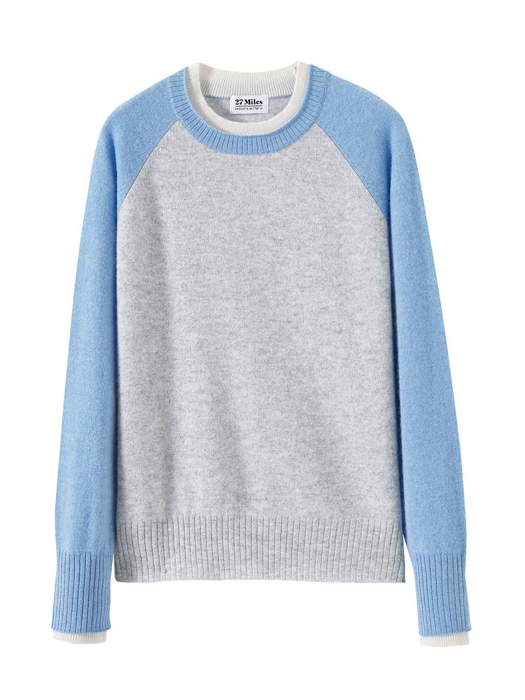 Proctor Cashmere Baseball Pullover For Women