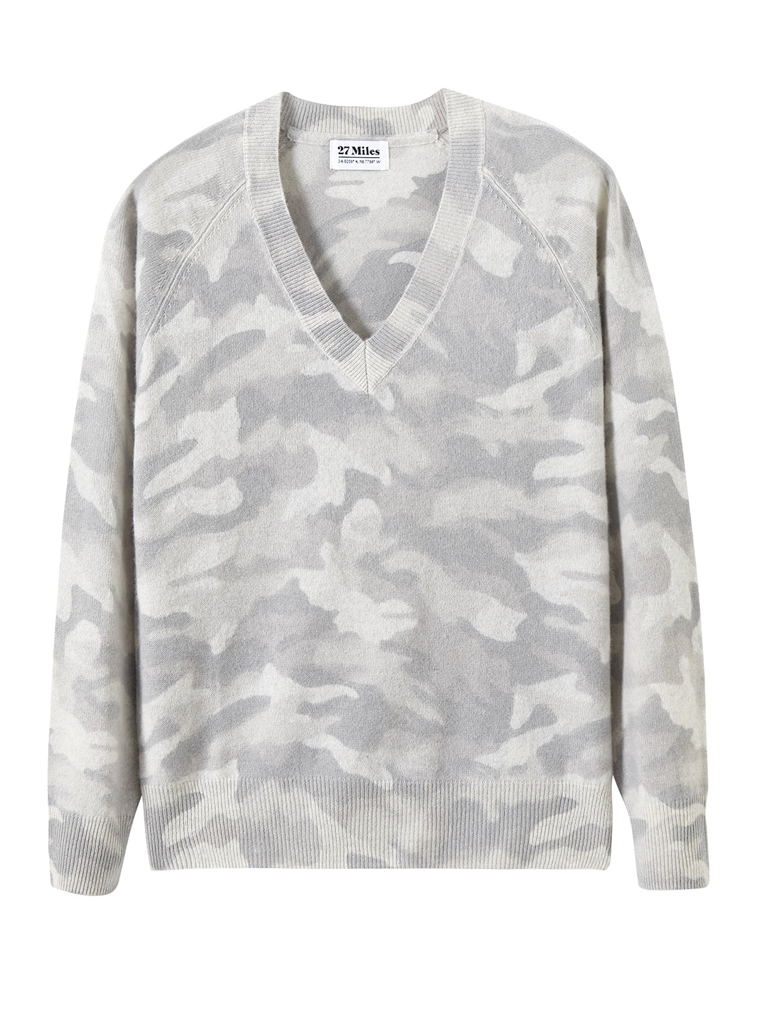 Nani Women's Cashmere V-Neck Pullover Sweater