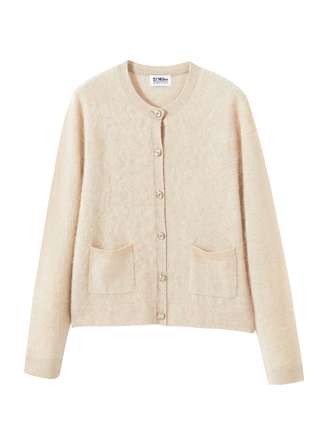 Gwendolyn Brushed Cashmere Lady Cardigan