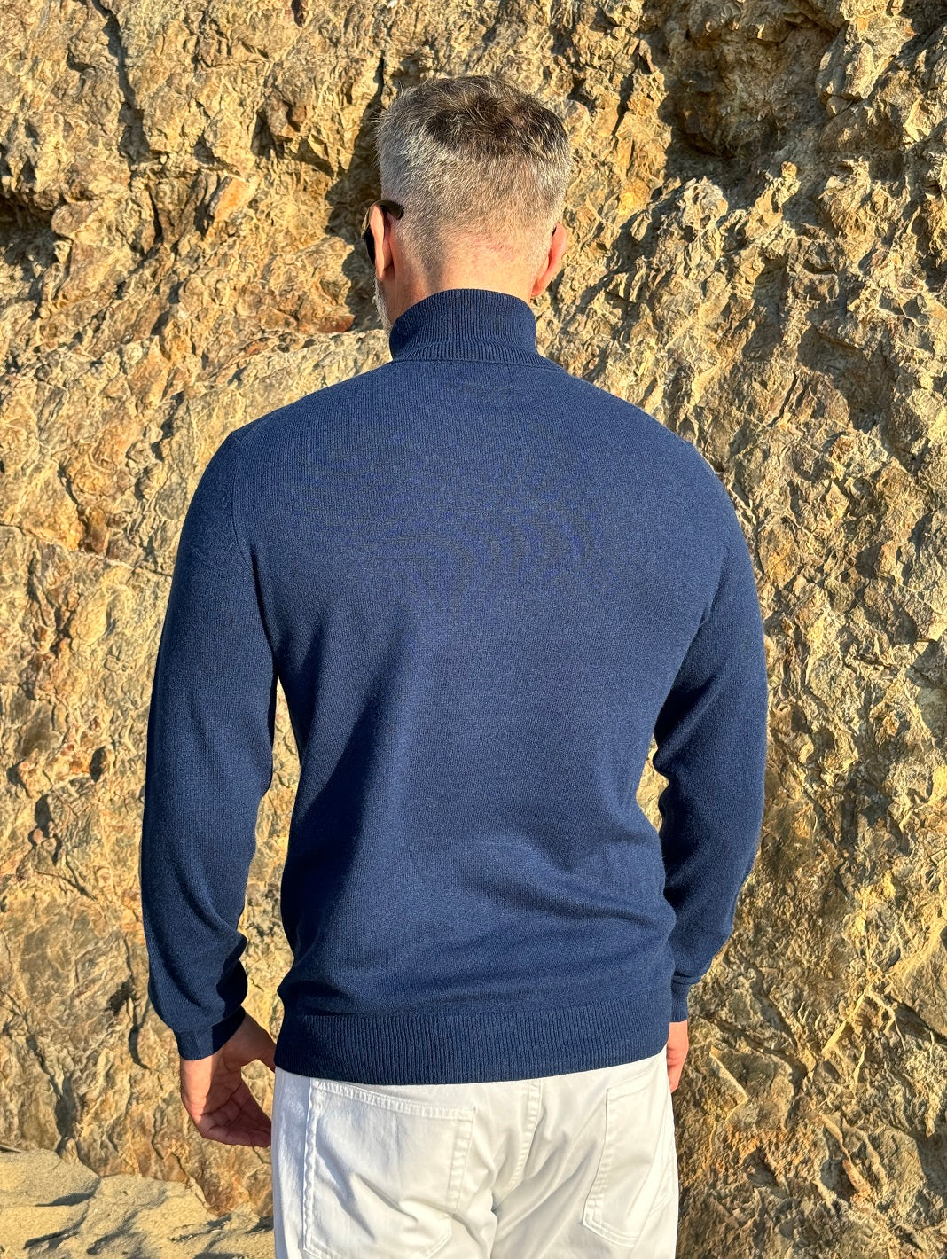 Men's Turtleneck Cashmere Sweater