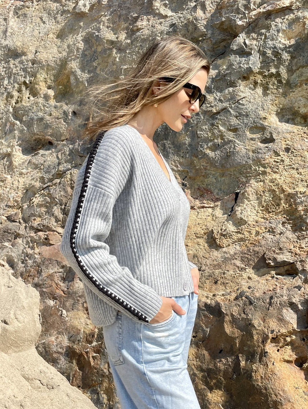 Leila Cashmere Cardigan for Women
