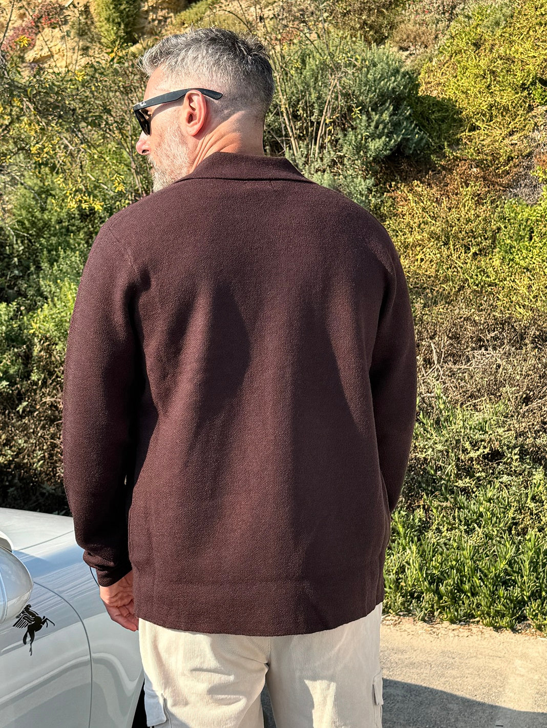 Knitted Woolen Jacket for Men