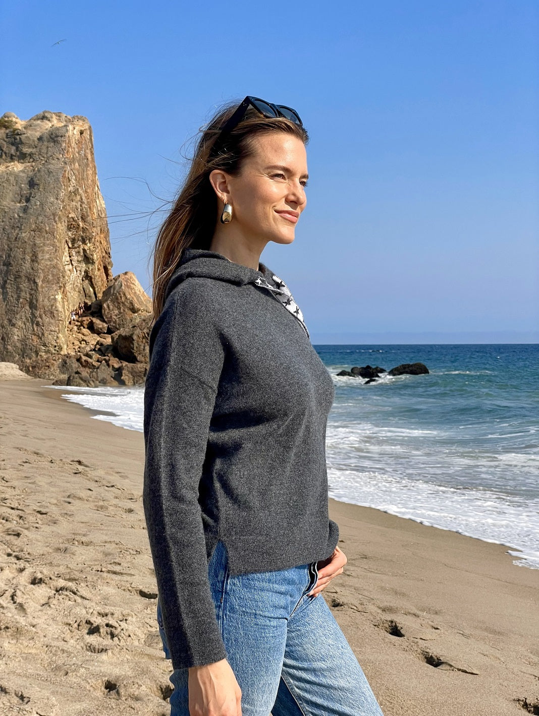 Tova Star Women's Cashmere Hoodie