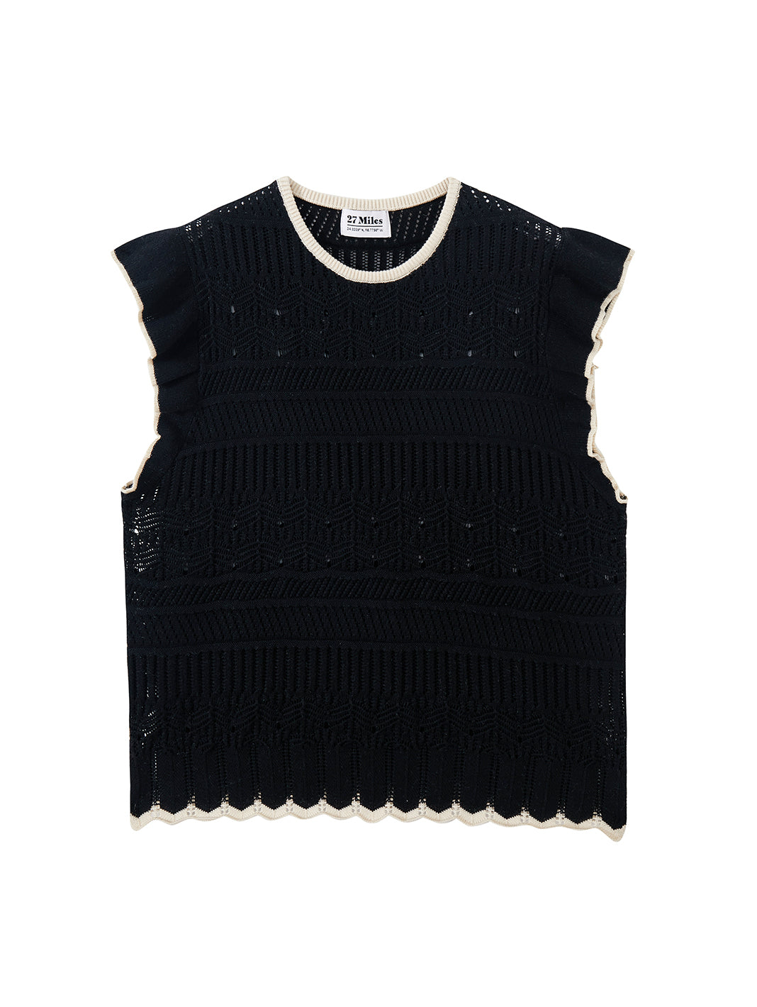 Rhonda Pointelle Cotton Tank