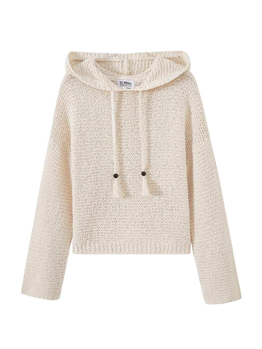 Tatiana Chunky Cotton Pullover Hoodie