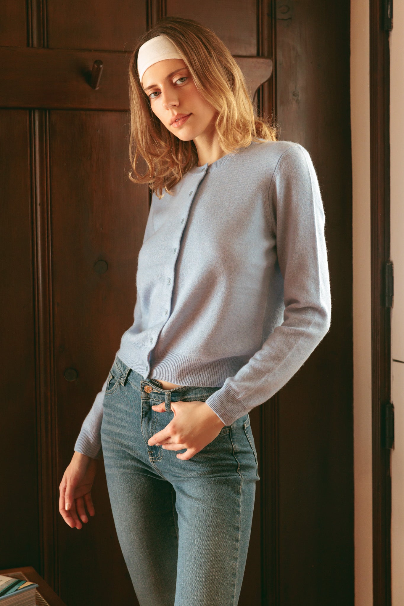 Darlene Cashmere Cardigan for Women