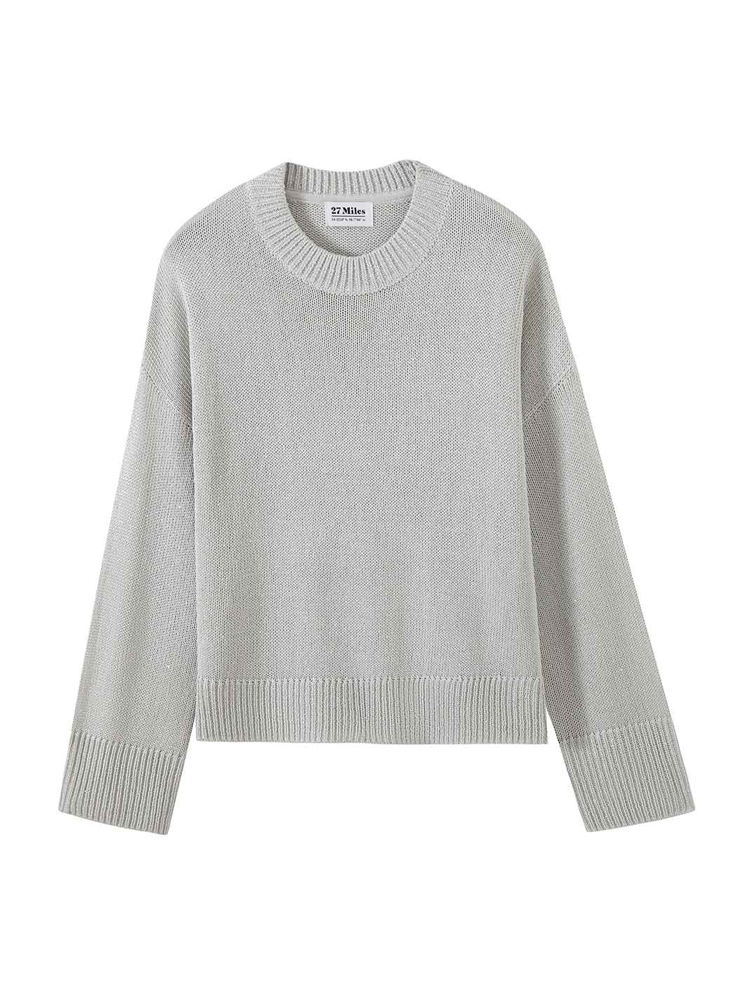 Wynelle Sequin Crewneck Knit Top