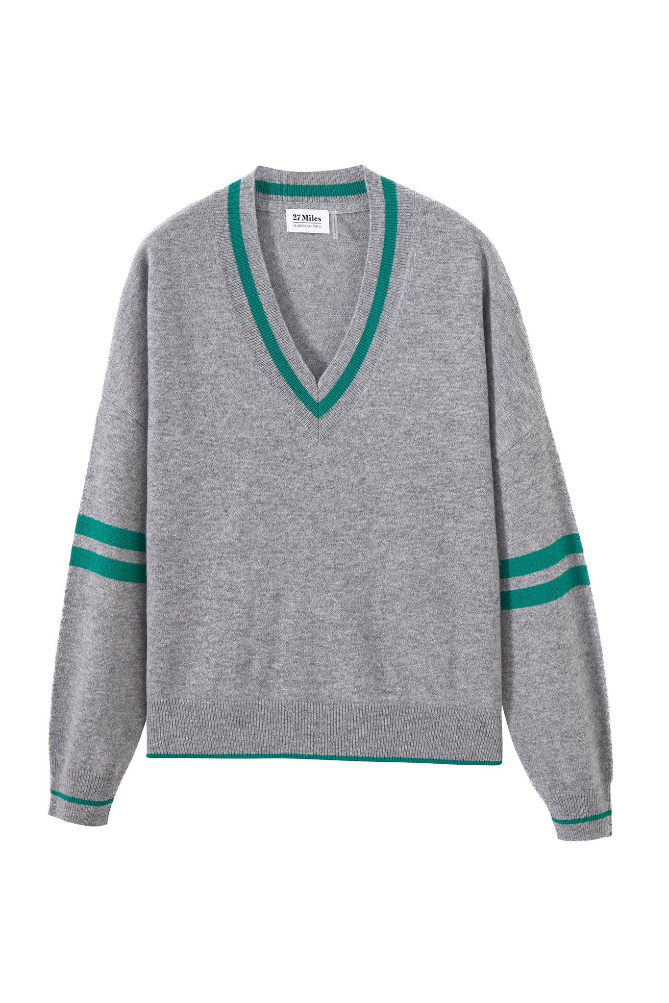 Debbie Vasity Women's V Neck Cashmere Pullover