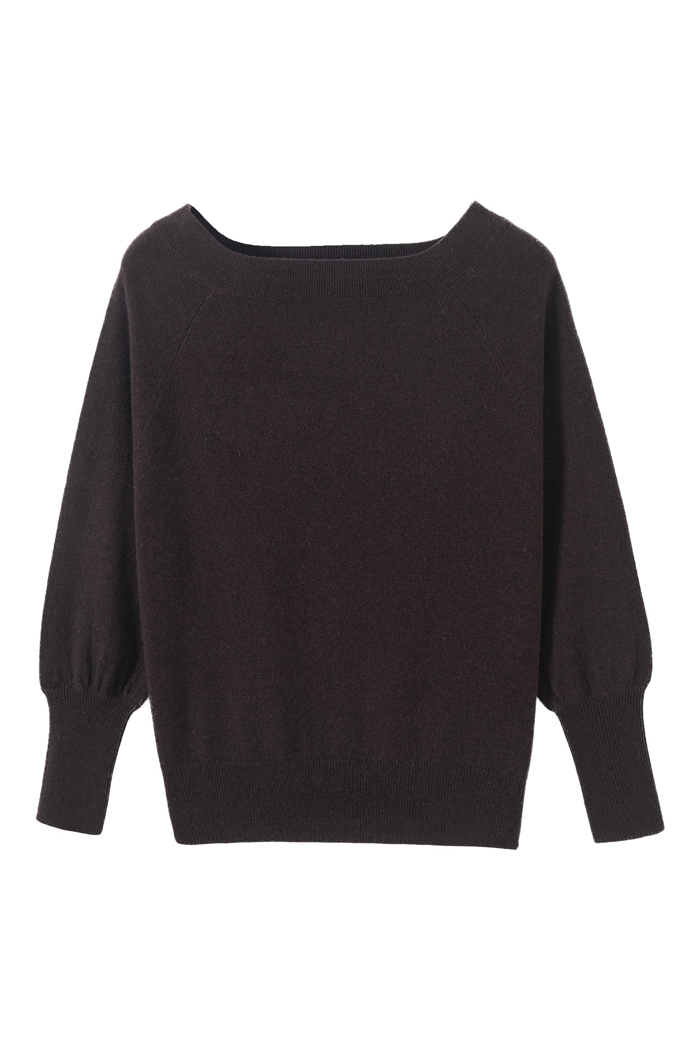 Corry Cashmere Off the Shoulder Sweater