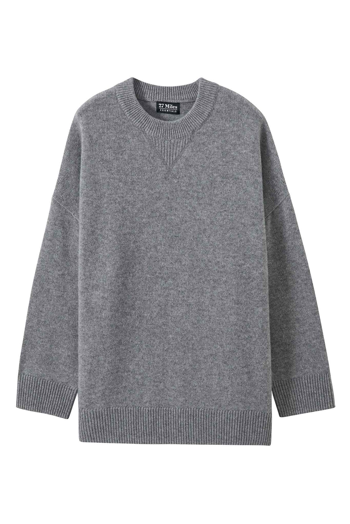 Saira Cashmere Oversized Crew