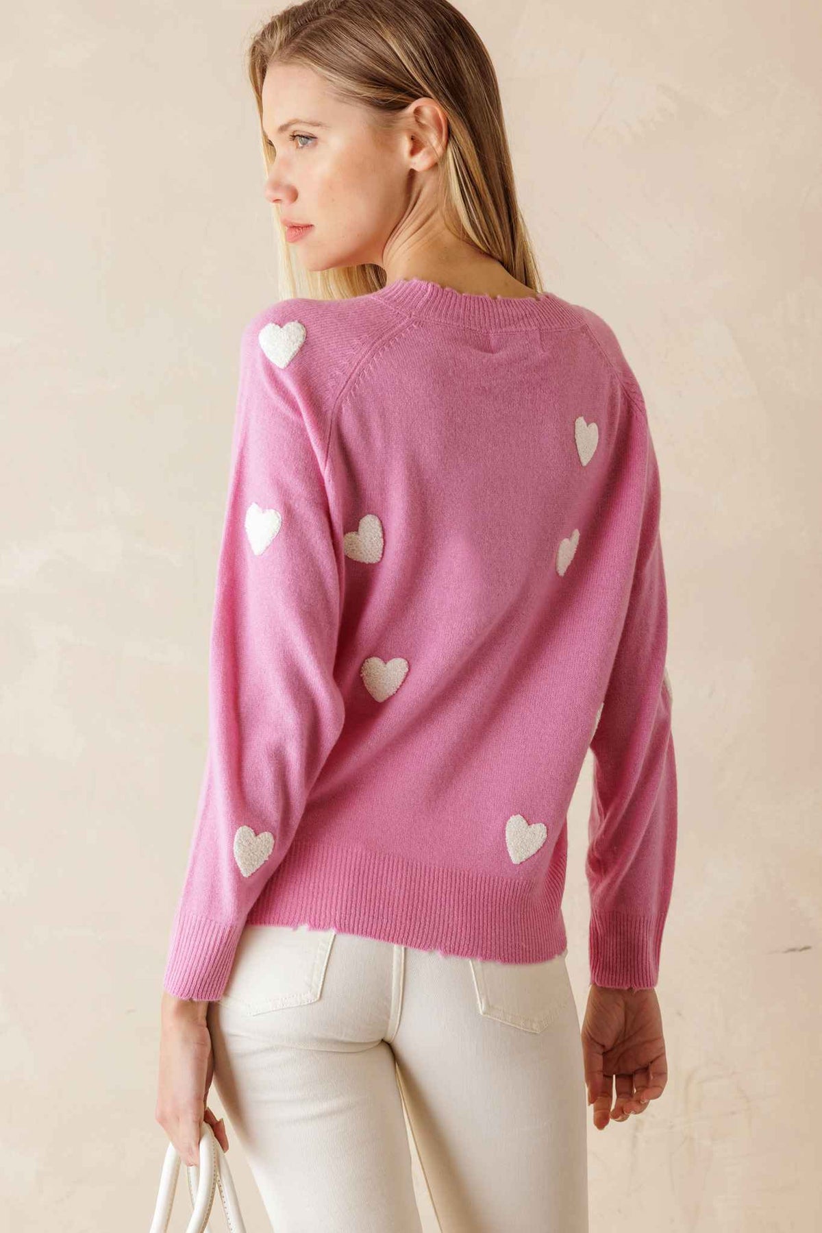 Carmen Cashmere Crew Neck Sweater | Relaxed Fit