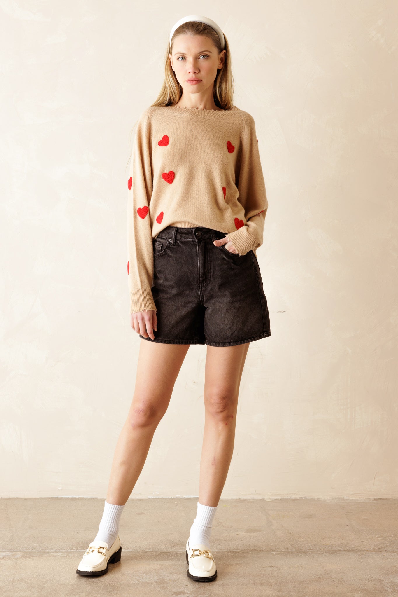 Carmen Women's Cashmere Crew Neck Sweater
