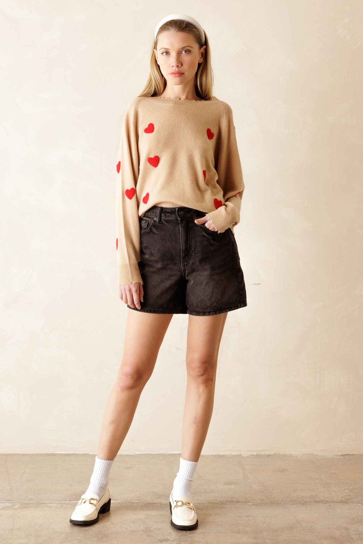 Carmen Women's Cashmere Crew Neck Sweater