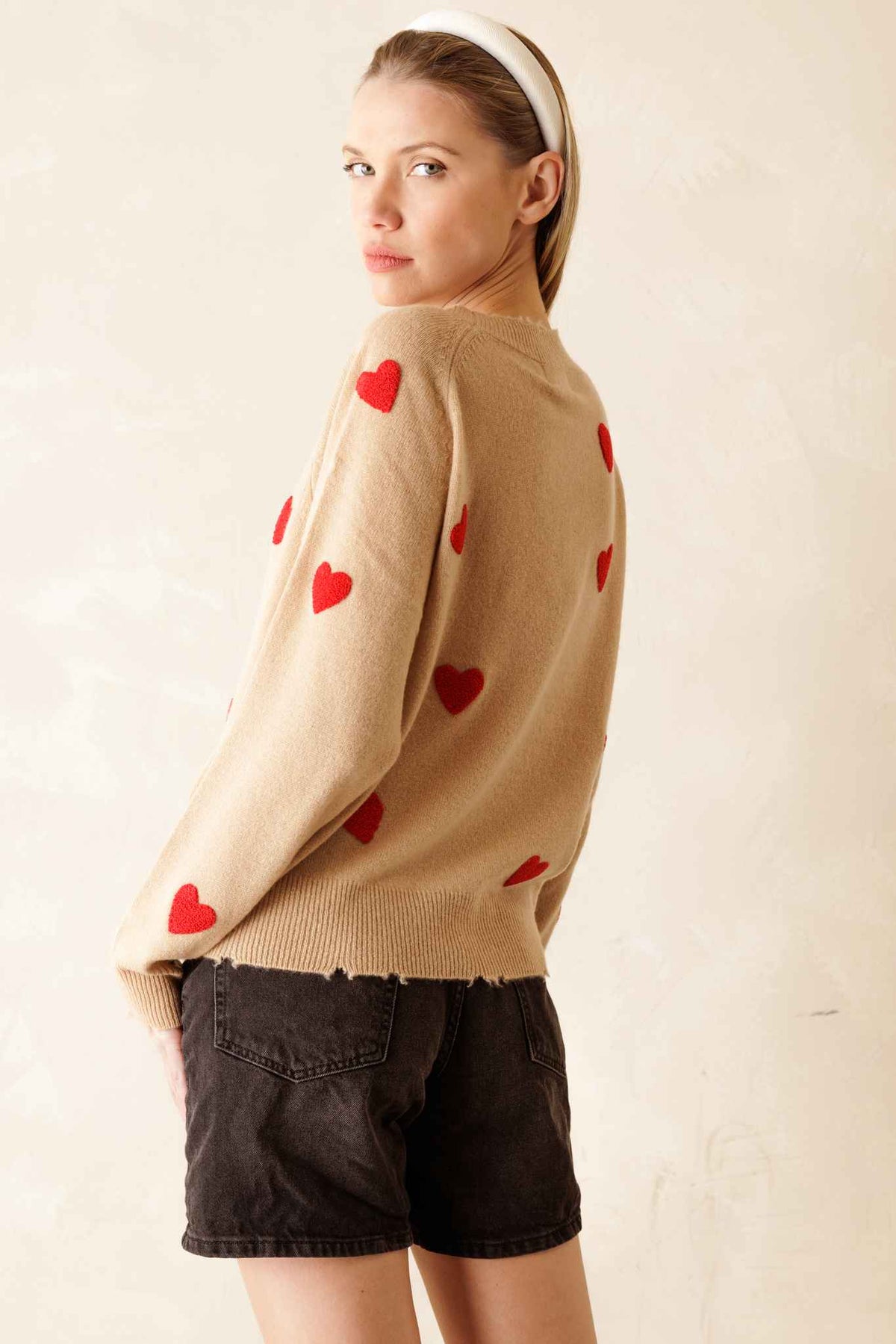Carmen Women's Cashmere Crew Neck Sweater