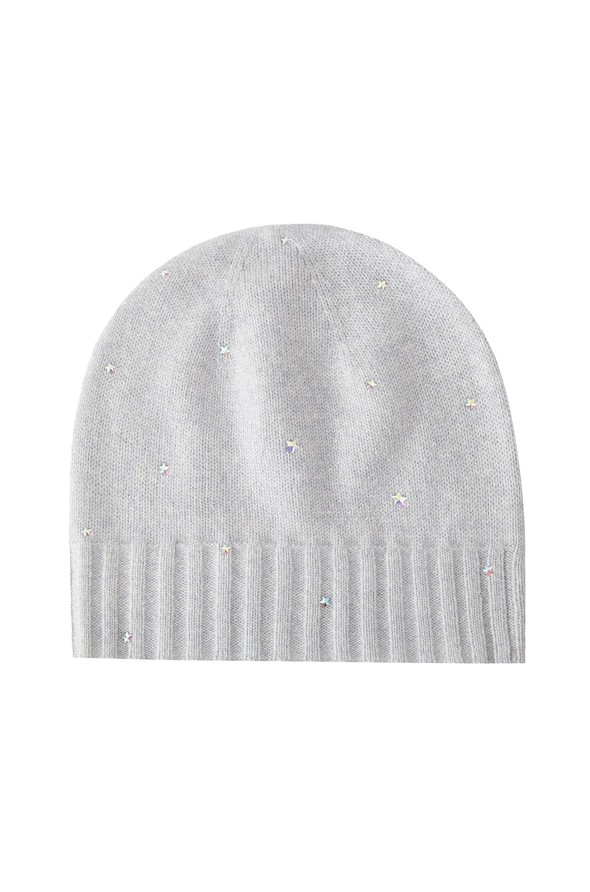 Embellished star beanie Ella Cashmere Beanie with Star Rhinestones main image 2