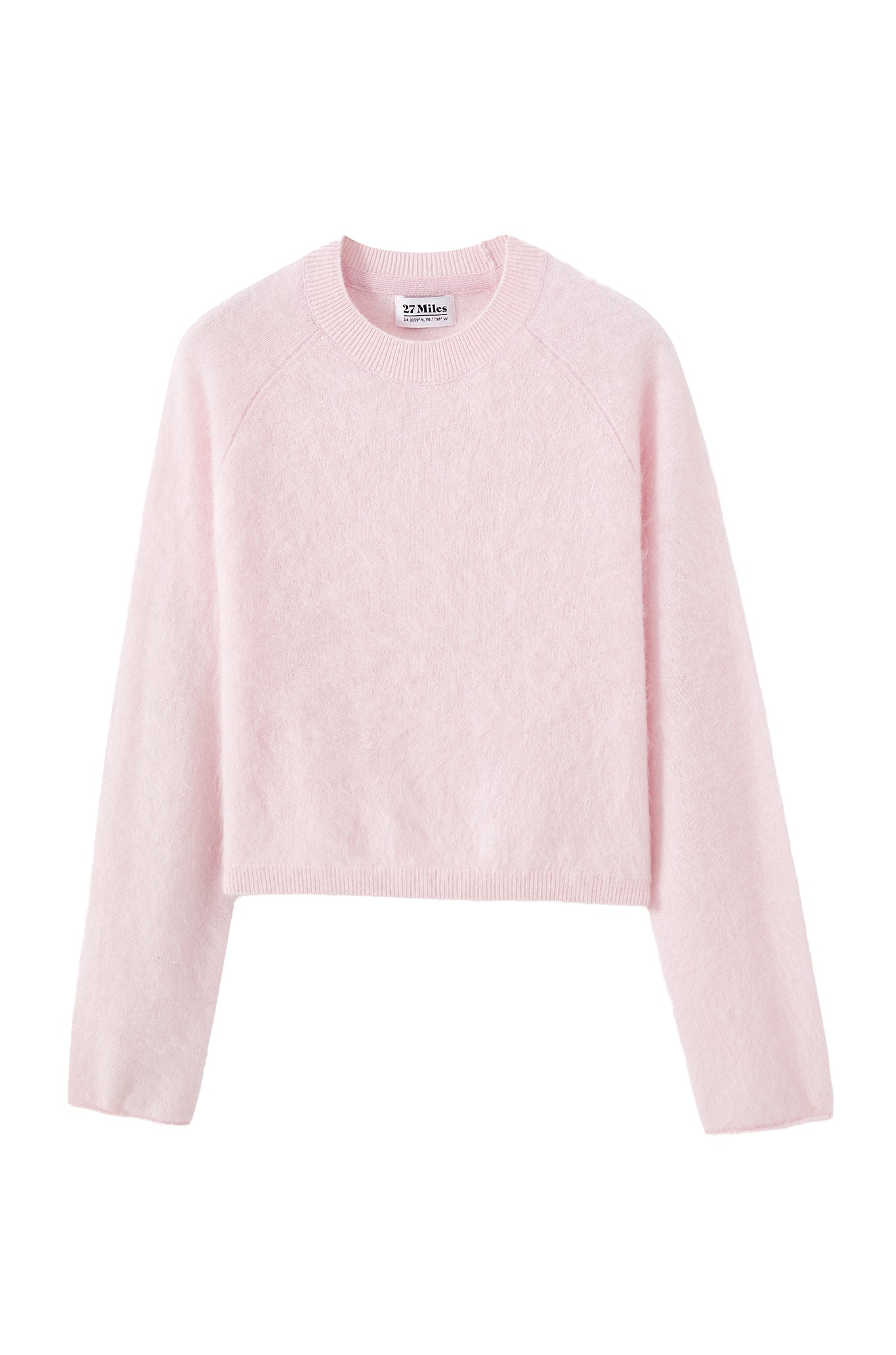 Melly Brushed Cashmere Crew