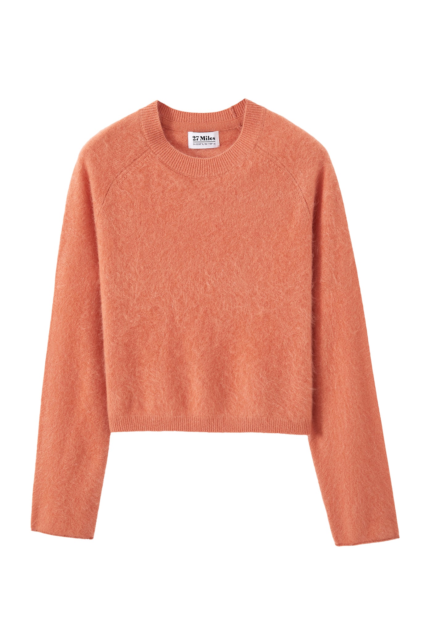 Melly Brushed Cashmere Crew