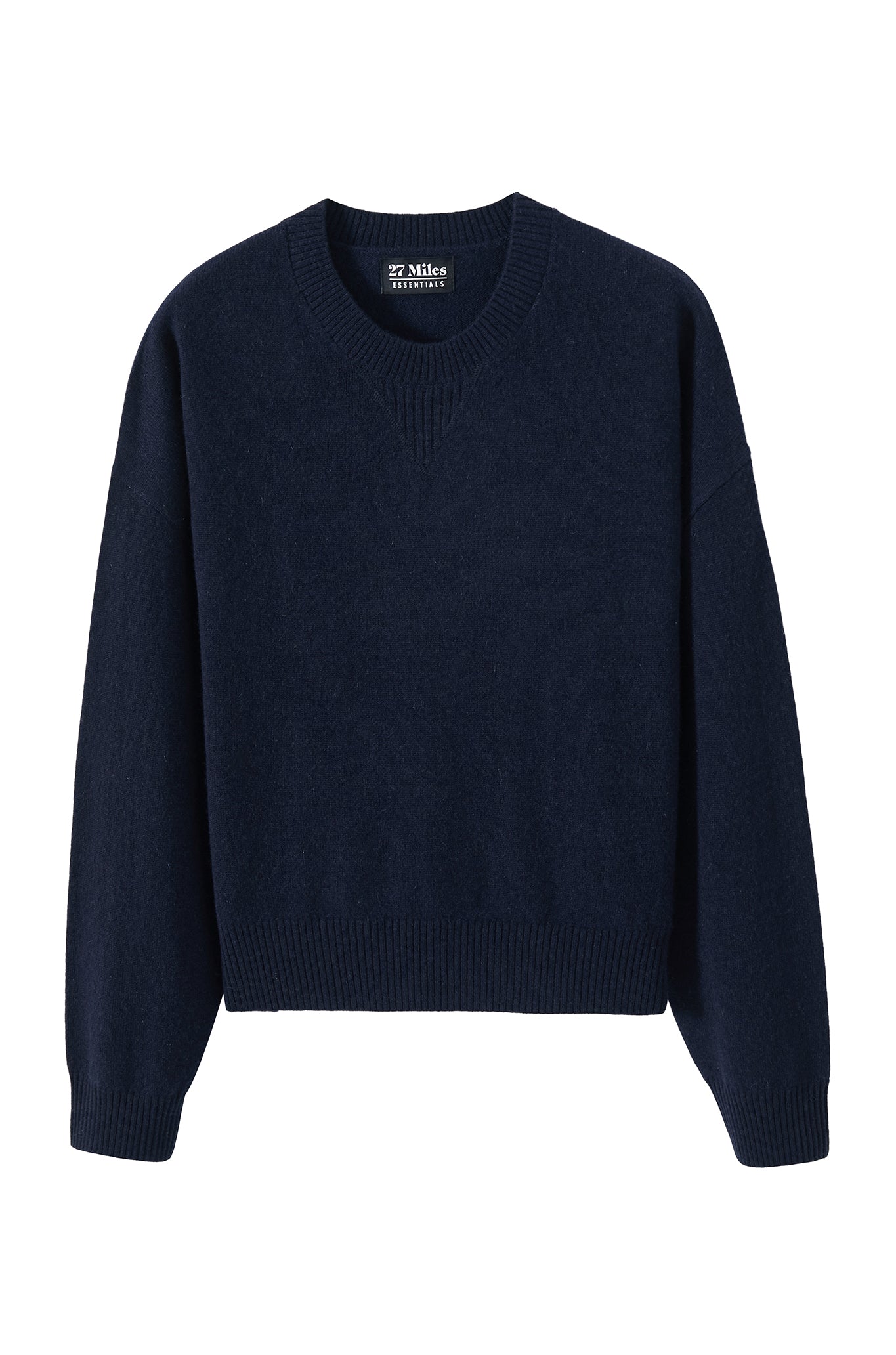 Misia Cashmere Cropped Crew