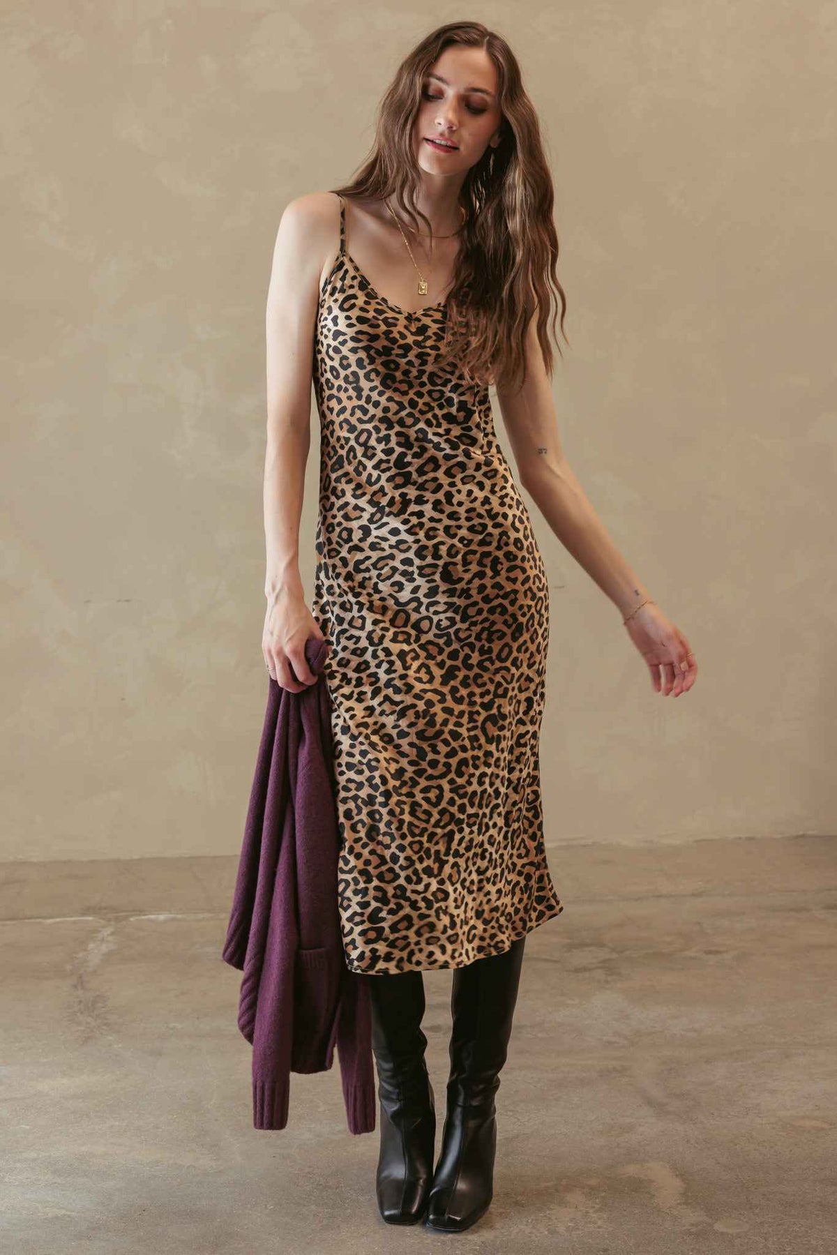 Loren Silk Slip Dress