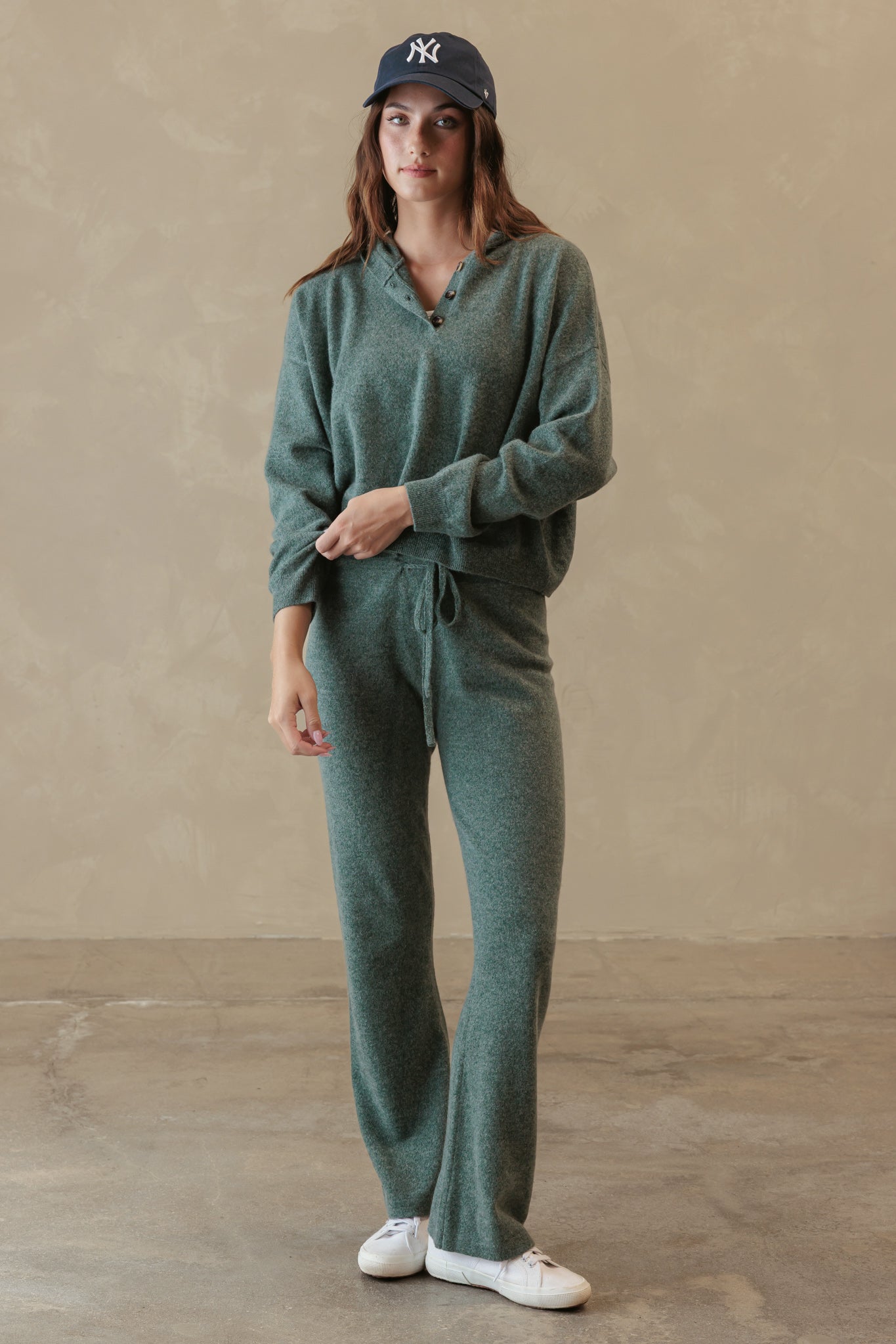 Petra Cashmere Pullover Hoodie