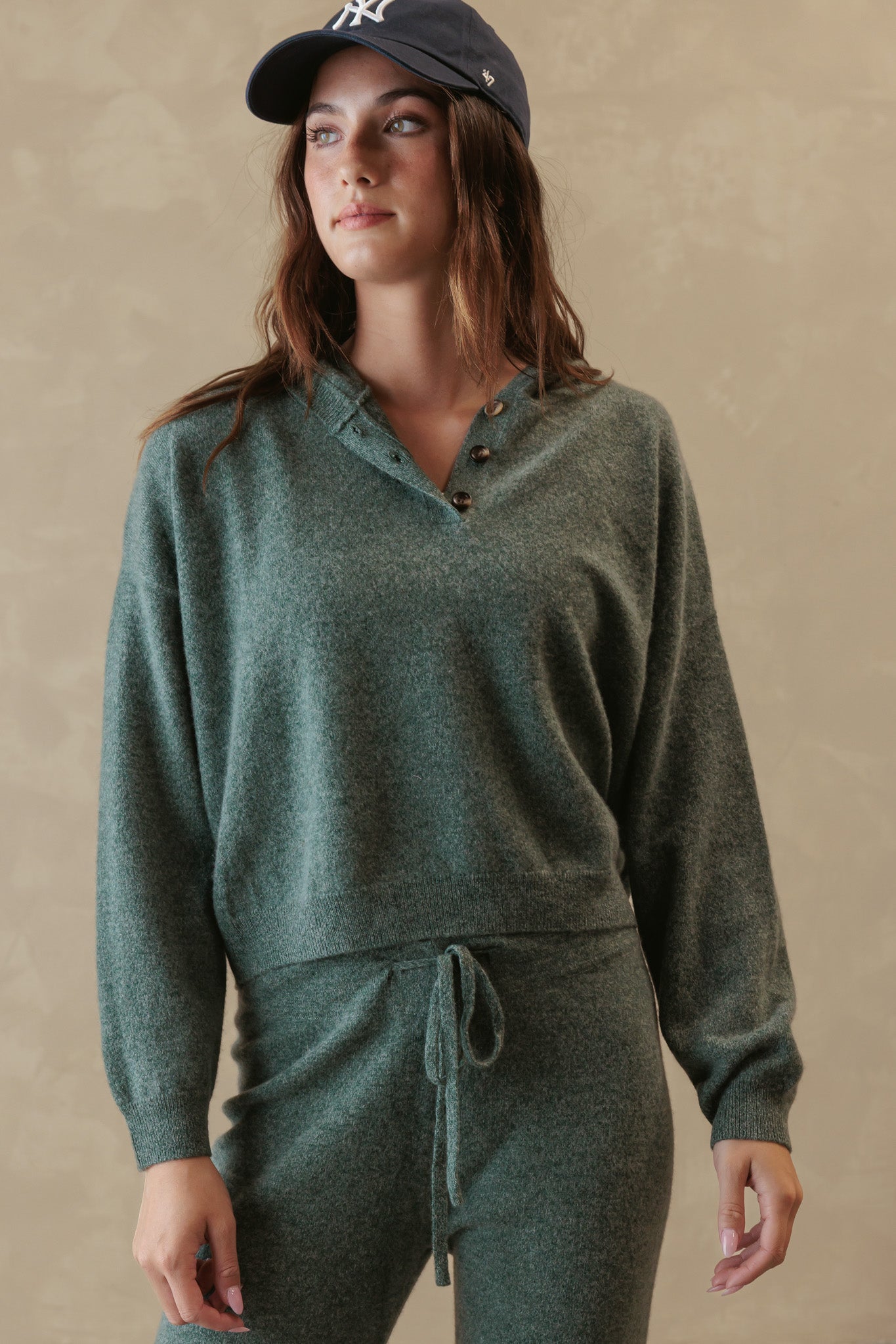 Petra Cashmere Pullover Hoodie