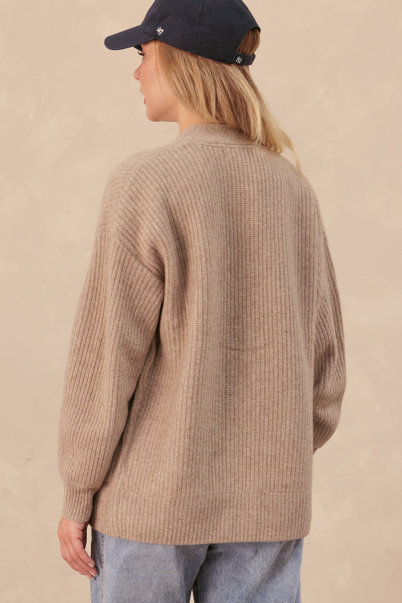 Kamira Cashmere Oversized Cardigan