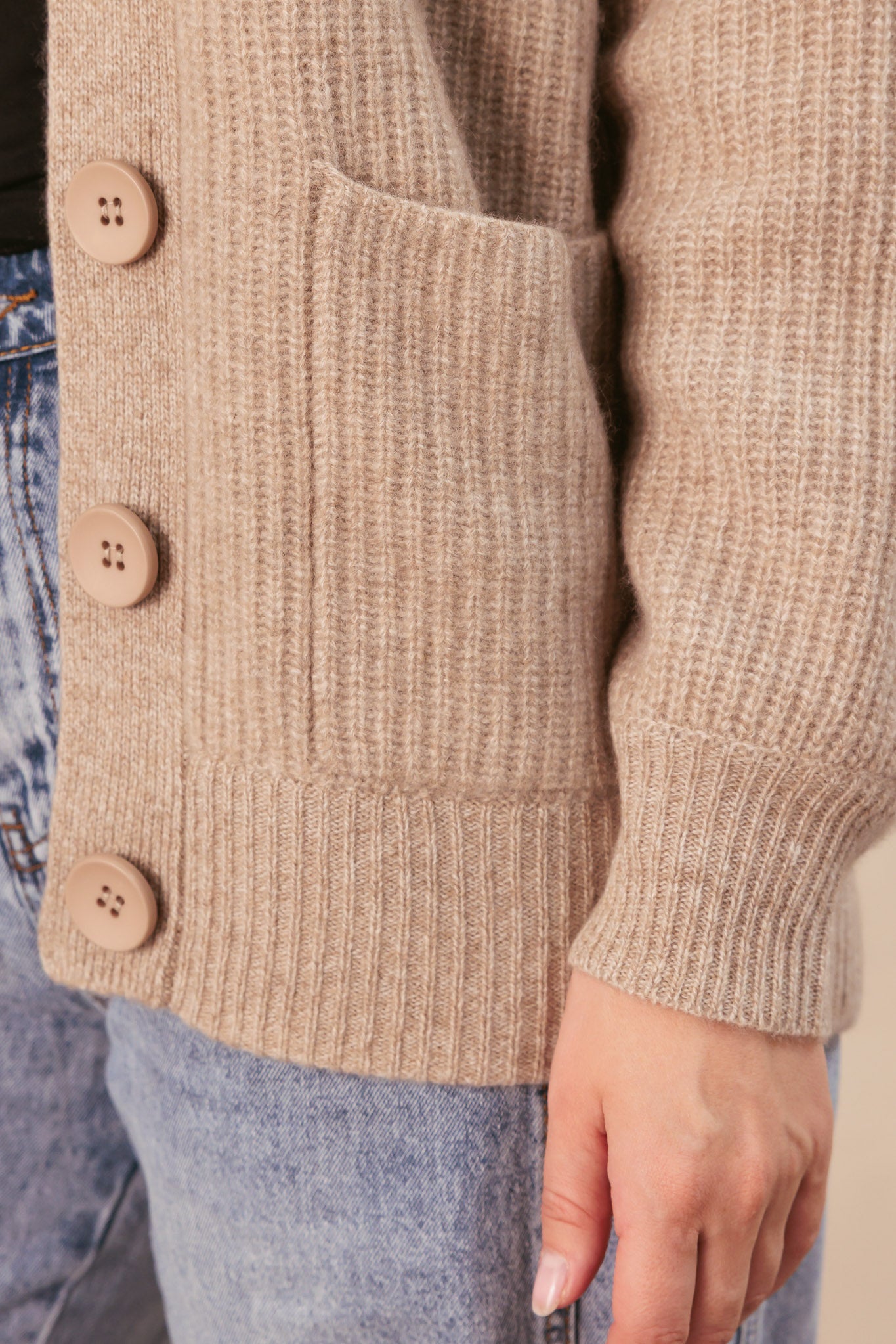 Kamira Cashmere Oversized Cardigan