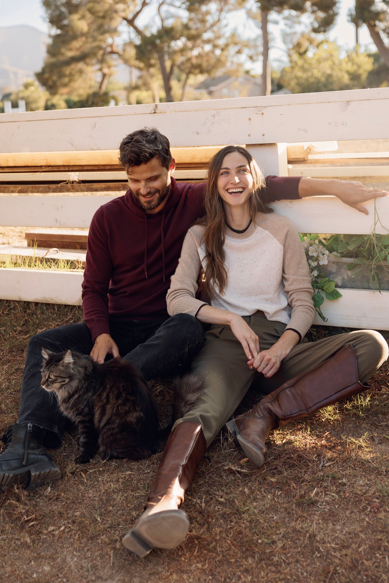 Dume Men's Cashmere Pullover Hoodie