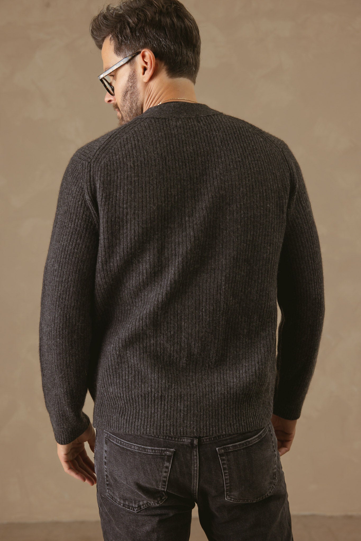 Angelo Men's Textured Cardigan