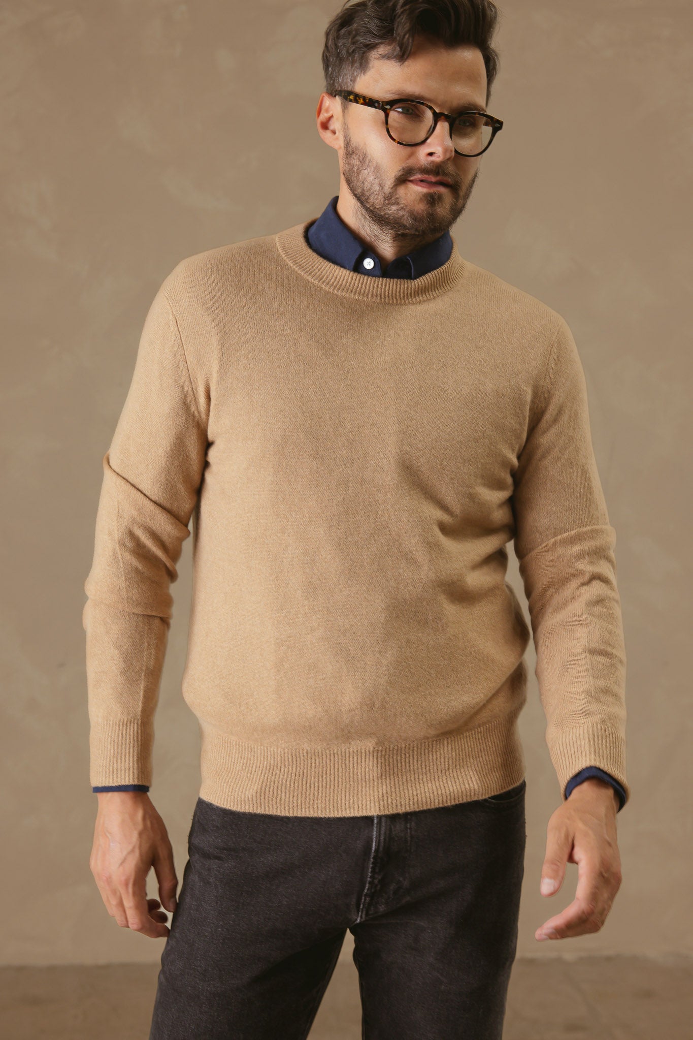 Citta Men's Cashmere Crewneck