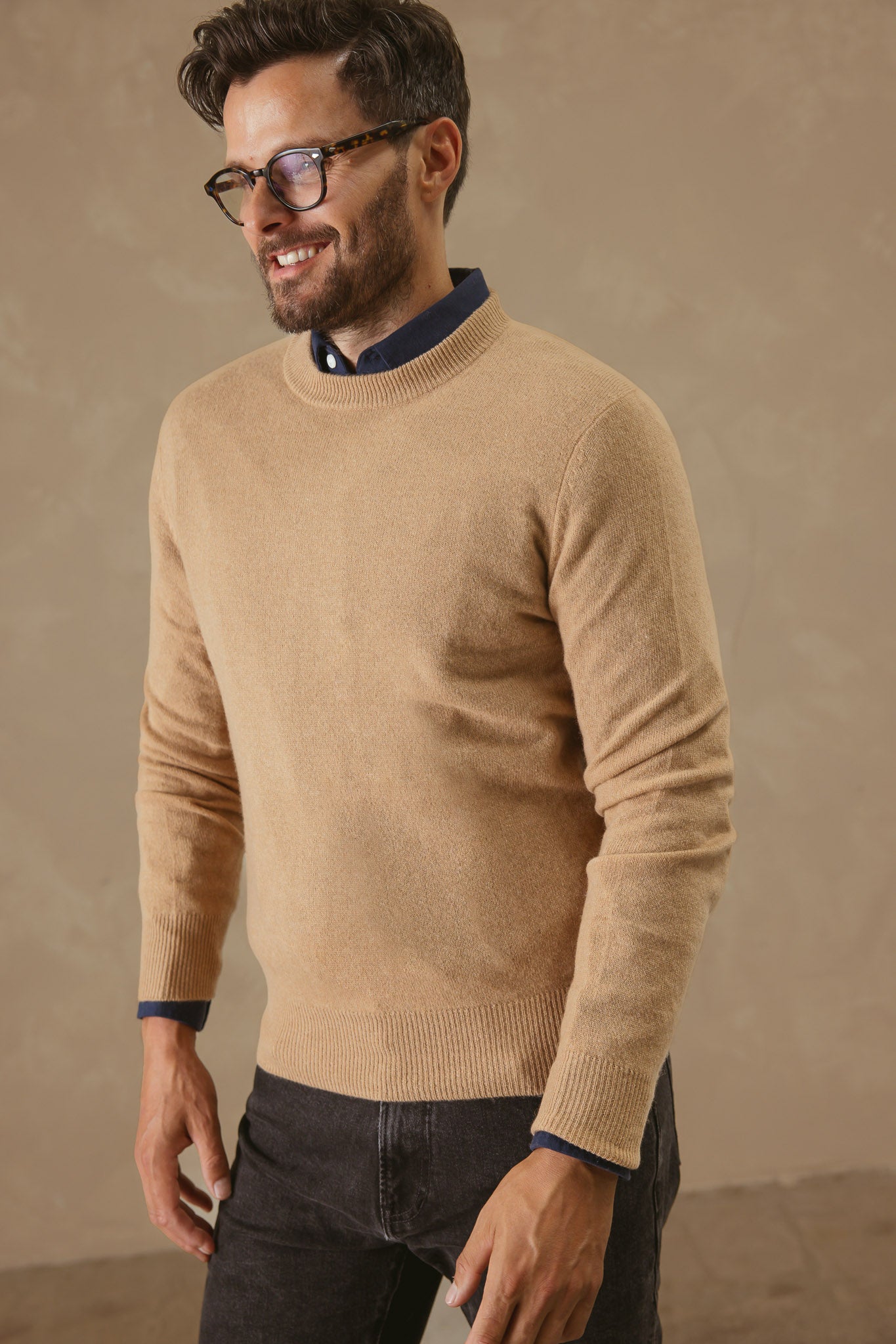 Citta Men's Cashmere Crewneck