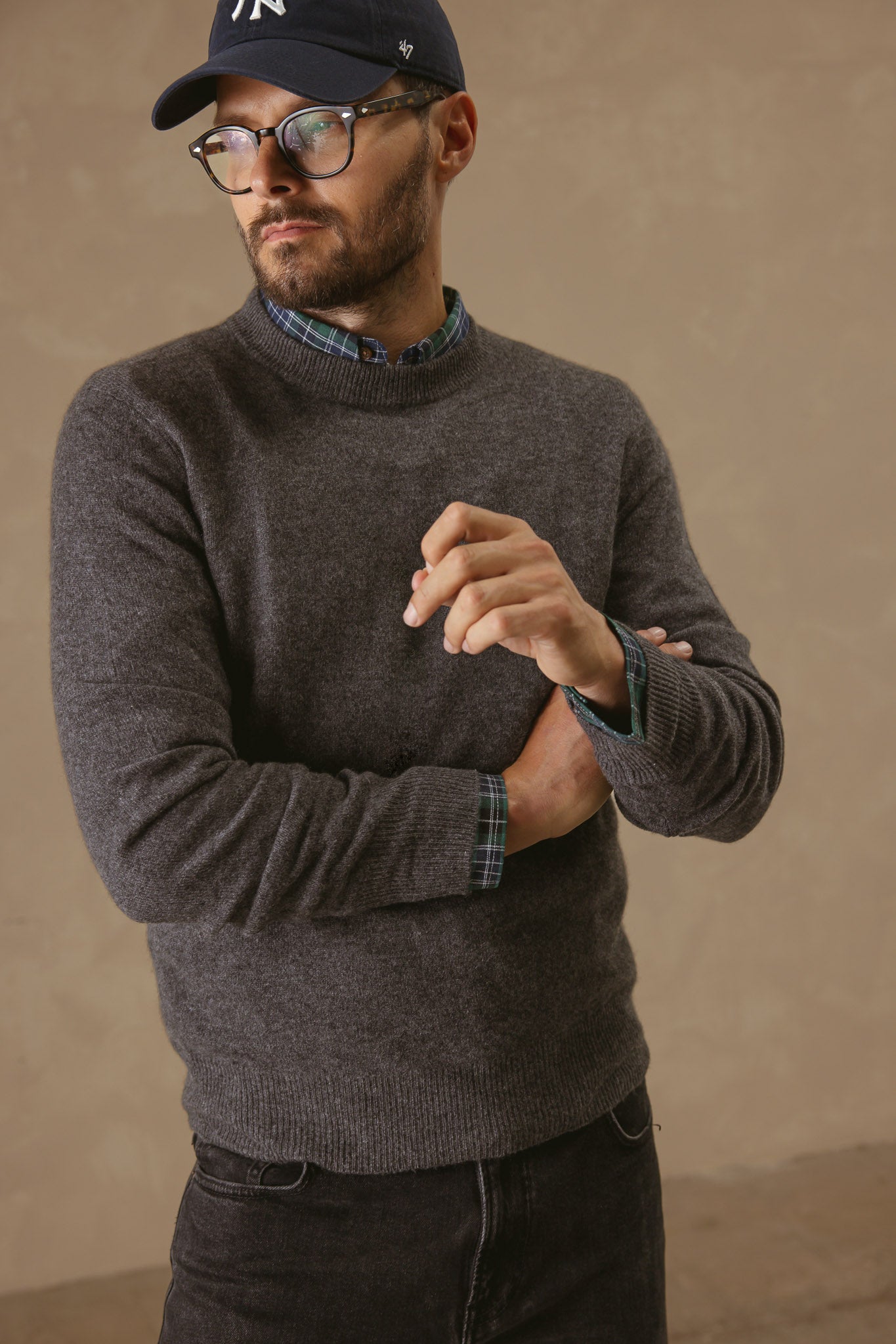 Citta Men's Cashmere Crewneck