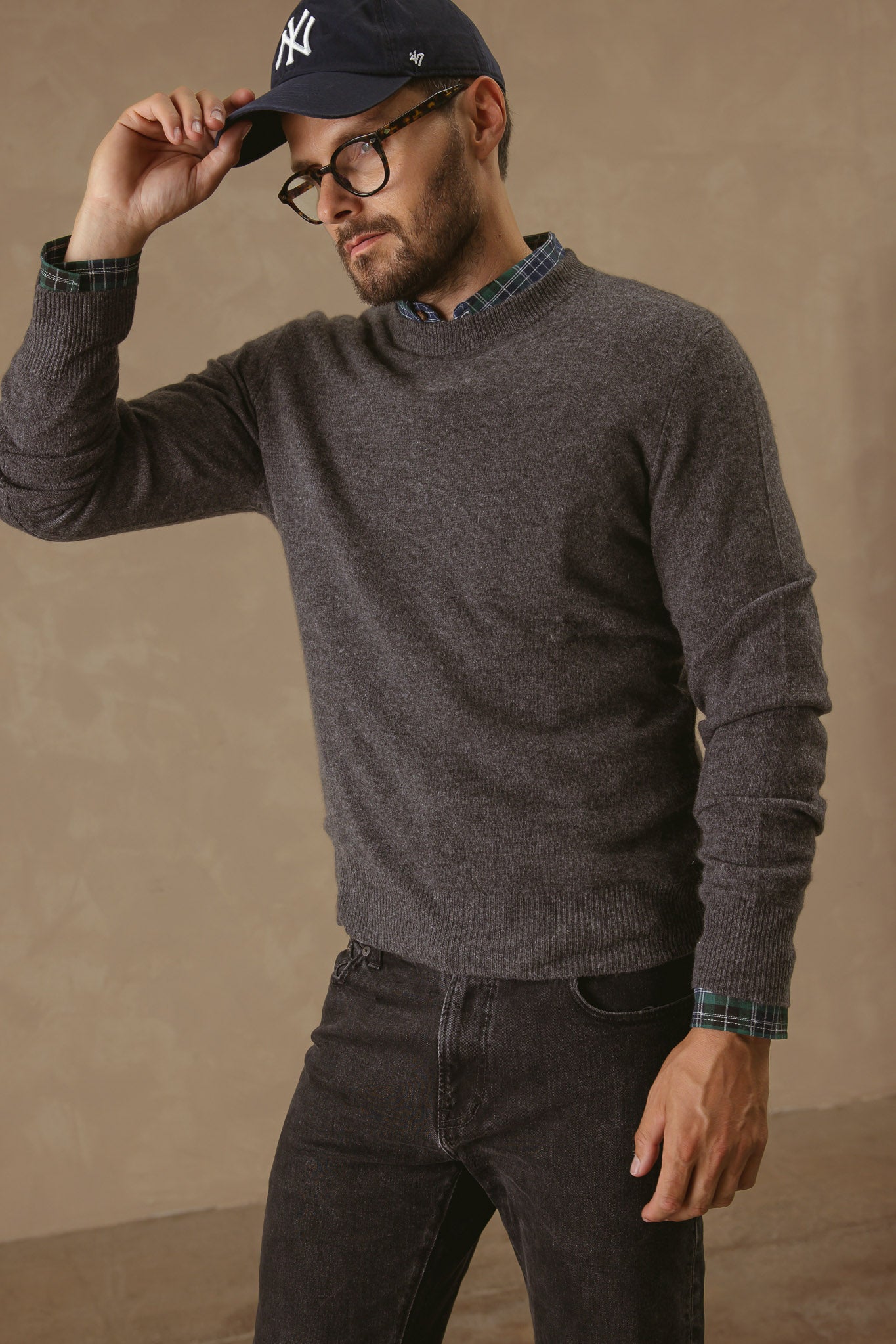 Citta Men's Cashmere Crewneck