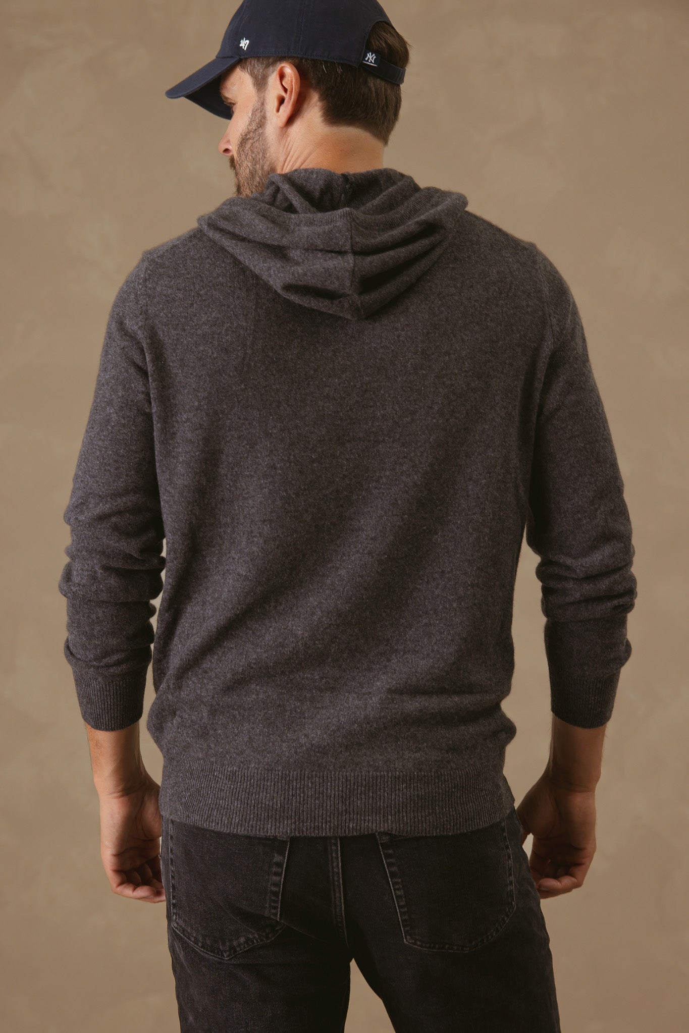 Dume Men's Cashmere Pullover Hoodie